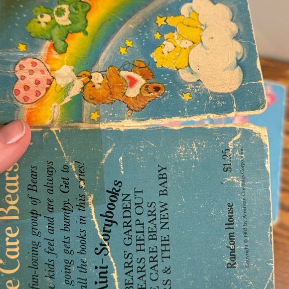 LOT Meet the Care Bears Help Out Help Chase Colds Birthday Bears Book of Poems - Picture 13 of 16
